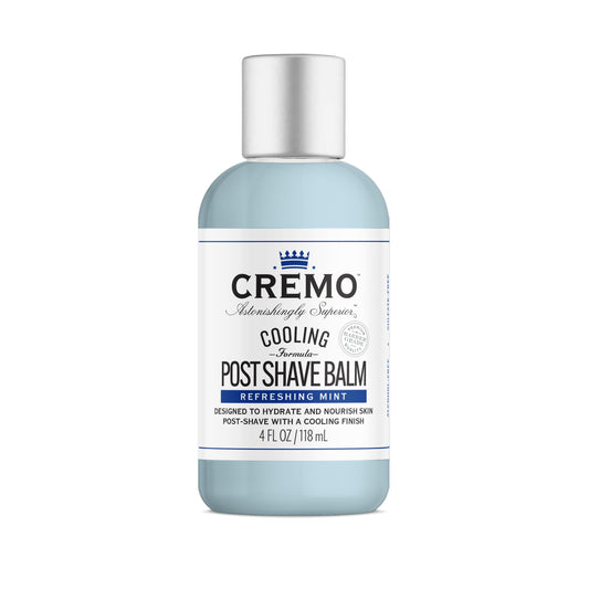 CREMO - Cooling Post Shave Balm For Men | Refreshing Mint Formula | 118ml