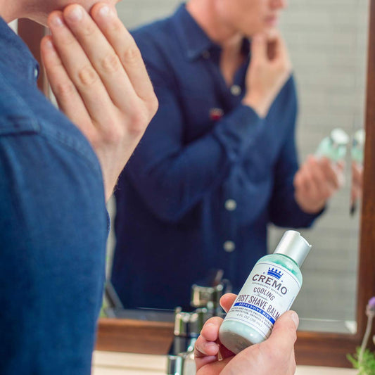 CREMO - Cooling Post Shave Balm For Men | Refreshing Mint Formula | 118ml
