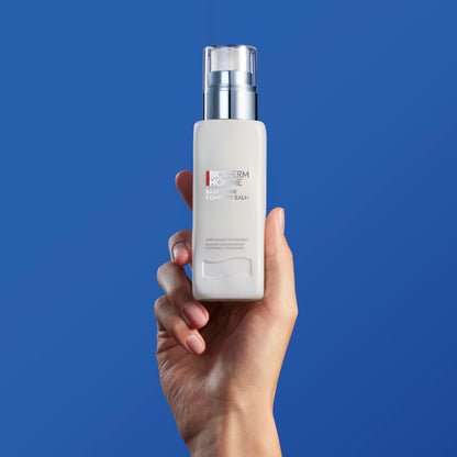 Biotherm Homme Comfort Balm, beruhigender Rasier Balsam gegen Hautreizungen, pflegendes After Shave für Männer, Gesichtspflege für alle Hauttypen und empfindliche Haut, 75 ml